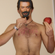 Image for article titled Three Masks With Bonus Shirtless Man